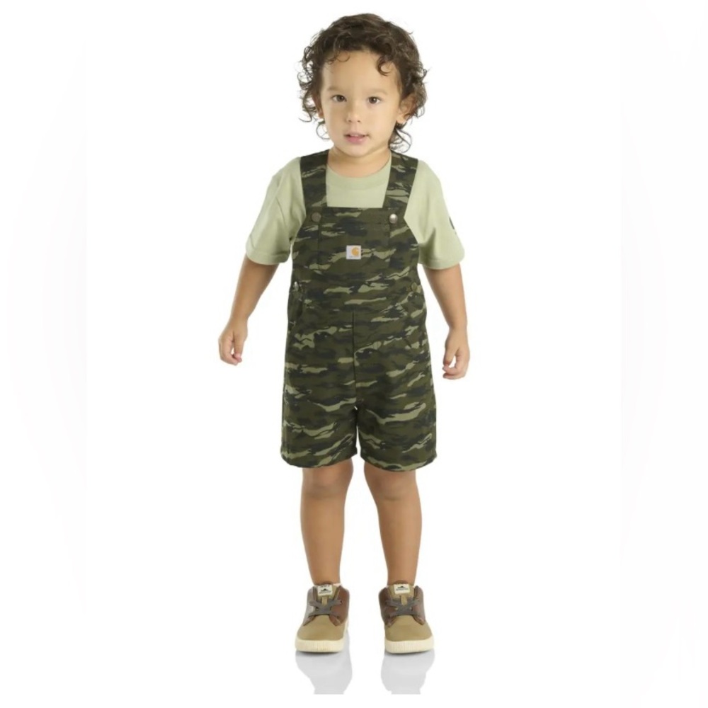 Carhartt Camo Overalls in Size 12 Months